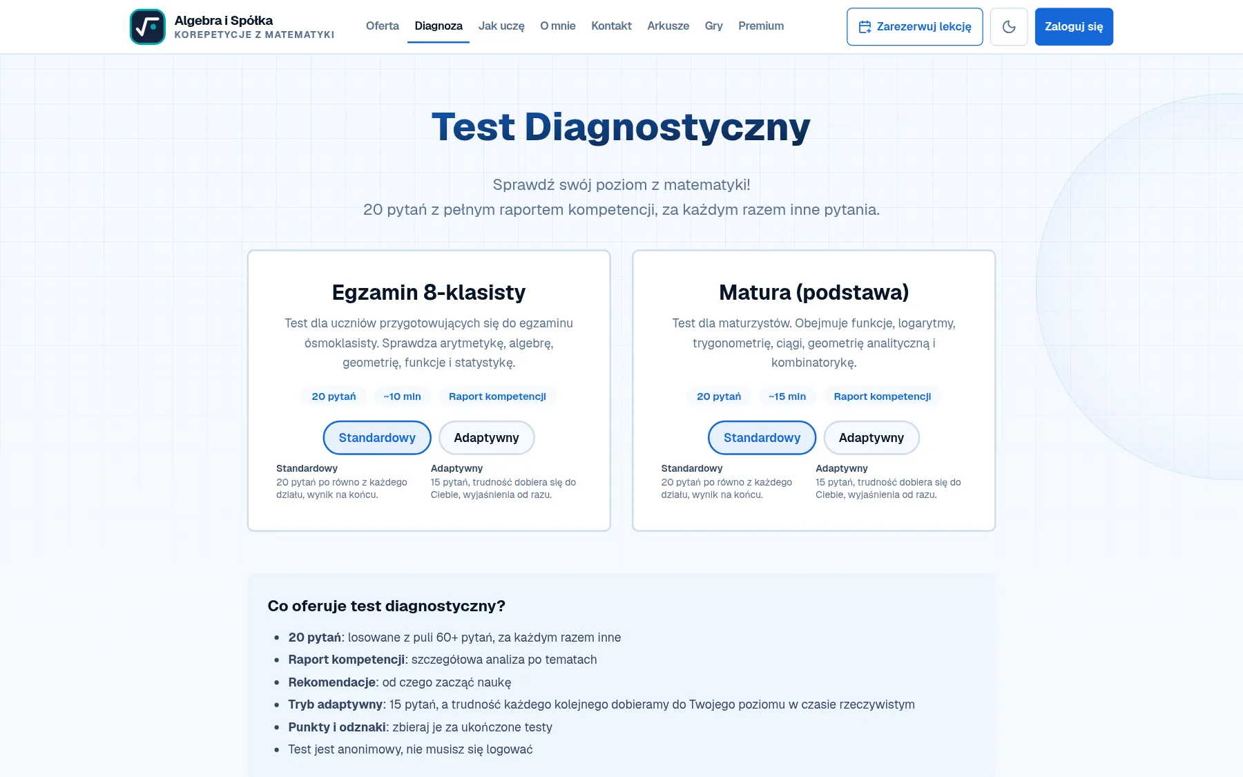 The level test